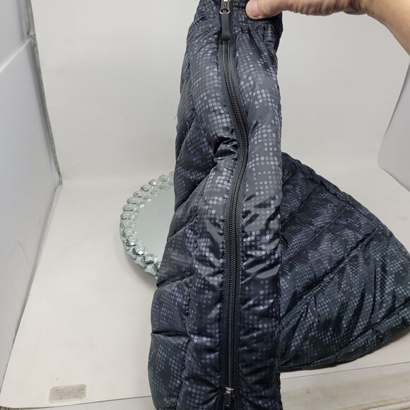 Heime-Made Minne Skirt Sport Reversible Gray Puffer Kilt Skiing Hiking XL NEW - Picture 7 of 12